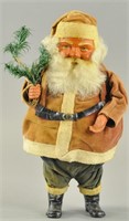 CHUBBY WOOD CUTTER SANTA