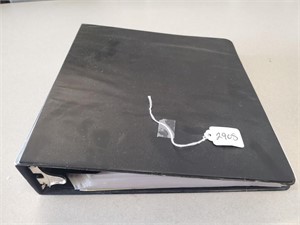 Binder Full of Casino Collectibles