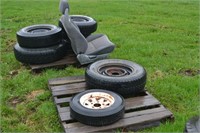 Assorted off road tires and rims (Farm )