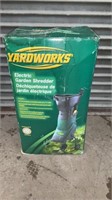 NEW Yardworks Electric Garden Shredder