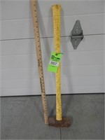 Sledge hammer with a poly handle