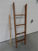 Small wood ladder approx. 46" long