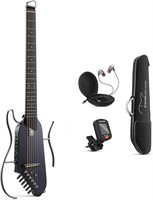 $250  Donner HUSH-I Guitar For Travel - Maple Blac