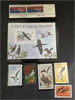 Bird Stamps - Mixed, Loose