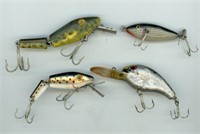 Vintage Lures Lot Jointed