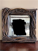 Tree Branch Framed Mirror- Extremely Heavy!