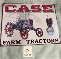 CASE Farm Tractors Sign