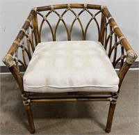 McGuire Bamboo Rattan Organic Lounge Chair