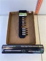 Pittsburgh Torque Wrench & Starpoint Socket Set