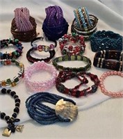 Variety of Costume Bracelets