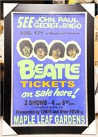 The Beatles Maple Leaf Gardens Collector Frame 24