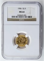 1906 Liberty Gold Quarter Eagle