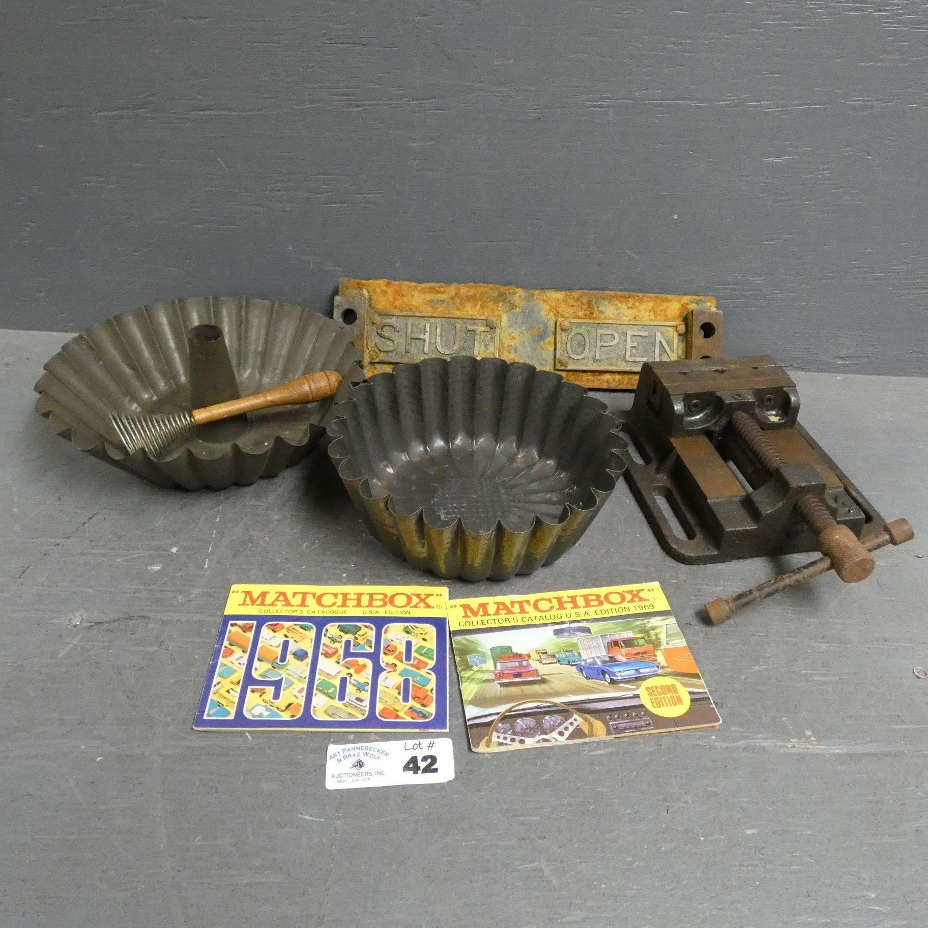 Drill Miling Lathe Vise - Tin Cake Molds