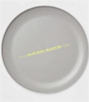 Home Essentials 6Pcs 10.5" Plastic Dinner Plate