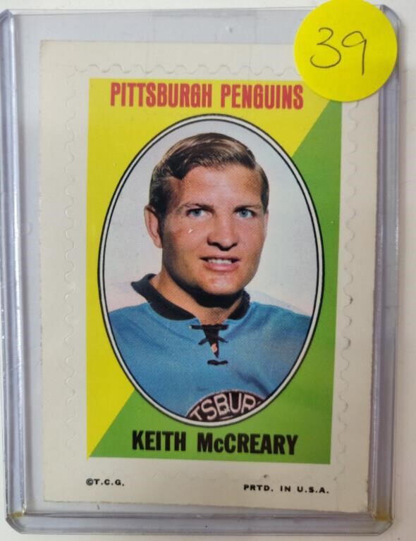 1970-71 Topps Keith McCreary Card