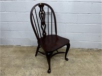 Mahogany Spindle Back Side Chair