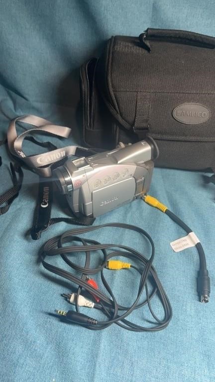 CANON ZR50 DIGITAL VIDEO CAMCORDER WITH BATTERY