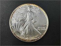 1987 American Eagle Silver Dollar