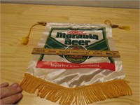 Moranvia Beer sign banner.