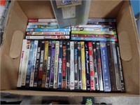 Box Lot of Mixed Themed DVD's-Comedy, Cartoons