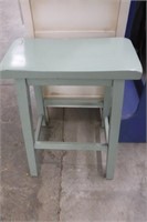Painted Wooden Stool