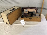 SEWING MACHINE AND CASE