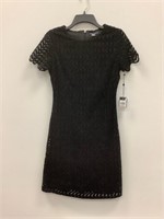 $140  Tommy Hilfiger black lace dress size 2