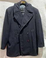 Heavy Wool Navy Jacket