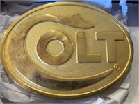 Colt Golden Belt Buckle
