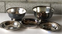 Silver Plate Serving Dishes ALL MARKED