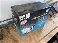 HUBBELL OUTDOOR OUTLETS IN BOX
