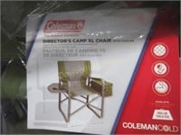 Coleman Directors Camp XL chair with cooler