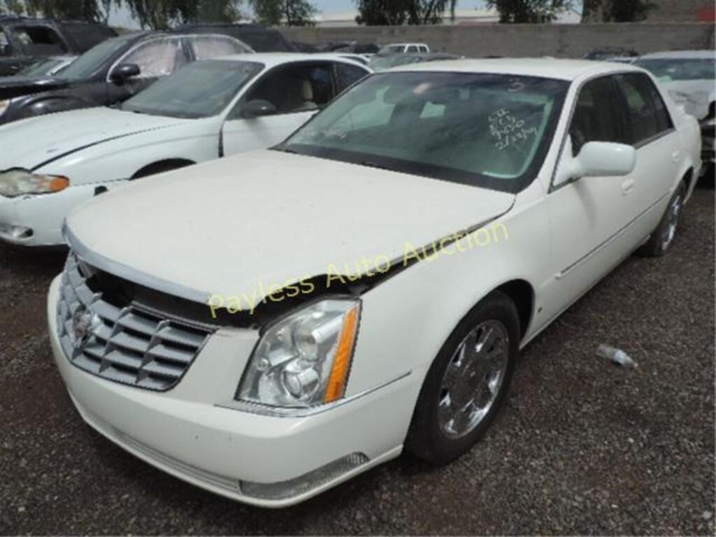 2006 Cadillac DTS 1G6KD57Y56U112366 White