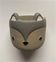 Silver fox planter plant pot New