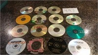 MOSTLY HOME MADE CD'S, NOT TESTED