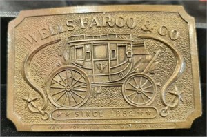 Wells Fargo belt buckle