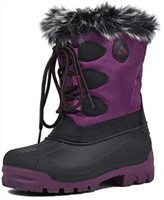 Nova Mountain Big Kid's Snow Boots - Size 5