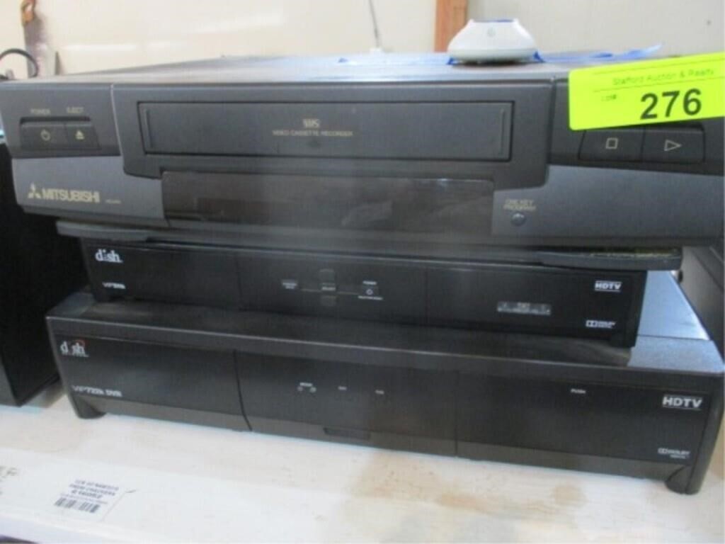 VCR and Dish VIP722K & VIP211K