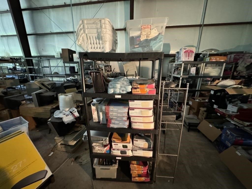 LOT OF OFFICE SUPPLIES AND MISC.