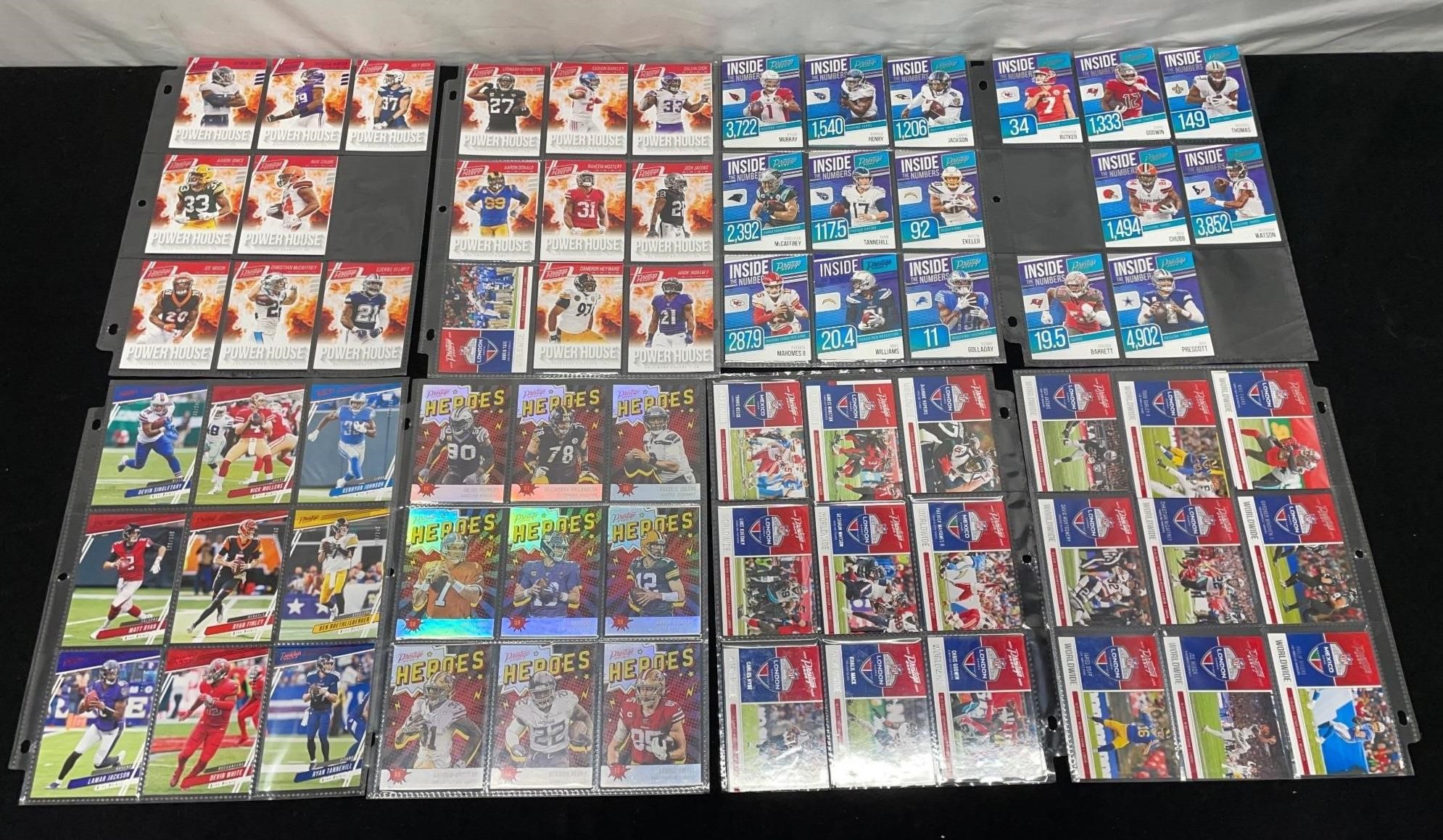 Collection Of 8x Sleeves Of NFL Cards