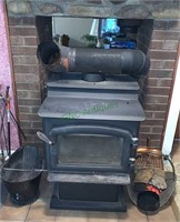 Iron wood stove by Regency Fireplace Products,