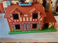 Vintage Fisher Price Play Family House