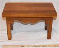 HANDCRAFTED STEP STOOL