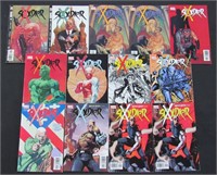 (13) 2002 - 2003 Marvel Soldier X Comic Books