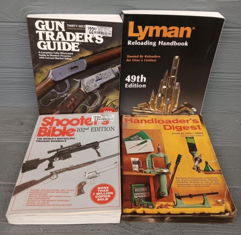 (4) Gun Owner Guide Books