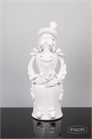 Tall Pottery Sculpture by Ceramiche Nicola Fasano
