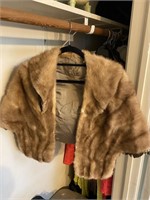 Vintage Brown Mink Stole