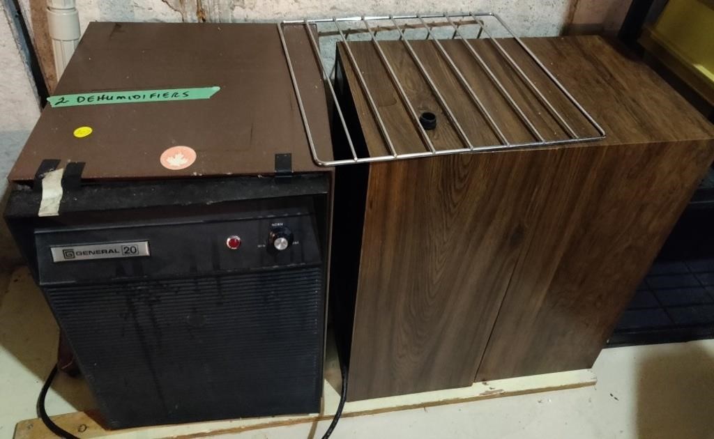 2 Dehumidifiers