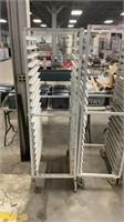 SHEET PAN RACK / 28 PAN DBL SECTION FRONT LOAD