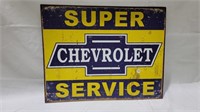 16x12 metal chevy serie sign